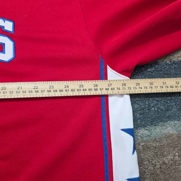 Philadelphia 76ers Sixers Team Nike NBA Warm-Up Snap-on Jersey Jacket XL - Picture 7 of 7